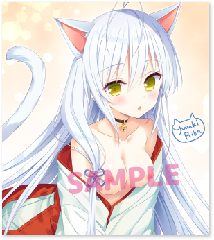 宮子 描き下ろし複製サイン色紙